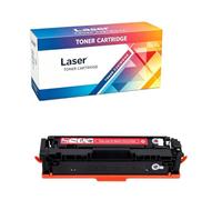Compatible Remplacement Cartouche De Toner Pour HP 125A CB540A CB541A CB542A CB543A Pour Avec HP Color Laser CM1312 MFP CM1312NFI CP1515N CP1518NI CP1215 Imprimante,Magenta