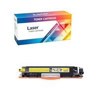 Compatible Remplacement Cartouche De Toner Pour HP 126A CE310A CF311A CF312A CE313A Pour Avec HP Color Laser Pro CP1025 CP1025NW M175A M175NW M275NW MFP Imprimante,Jaune