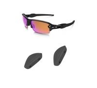 Compatible/remplacement pour Oakley Flak 2.0 XL Kits de réparation de lunettes de soleil, plaquettes de nez, embouts de tempes si applicable (plaquettes de nez grises)