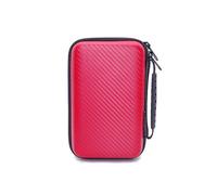 compatible Sacoche de protection en EVA GHKKOK GH1818 pour console de jeux Nintendo 3DS XL (rouge)
