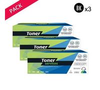 Compatible Samsung 201L Pack 3 Toners Noir SU870A (MLT-D201L)