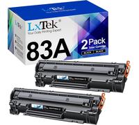 Compatible Toner Cartridges Replacement for HP 83A CF283A for Laserjet Pro M201dw M201n Pro MFP M225dn M225dw M125a M125rnw M125nw M127fn M127fp M127fs M127fw (Black, 2-Pack)