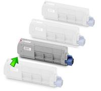 Compatible Toner Color Set OKIC712M MAGENTA pour OKI