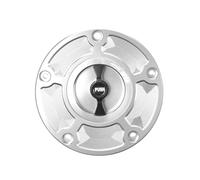 Compatible With 800MT 650NK 400GT 400NK 450NK 250NK 450SR 250SR CNC Fuel Gas Tank Cap Cover Aluminum Keyless Motorcycle Accessories(Sliver Black)