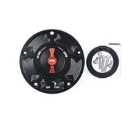Compatible With 800MT 650NK 400GT 400NK 450NK 250NK 450SR 250SR CNC Fuel Gas Tank Cap Cover Aluminum Keyless Motorcycle Accessories(Black Red Logo)