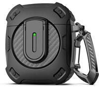 Compatible with AirPods 2nd/1st Case, New Space Theme Hard Protective Case 2024, Military Hard Shell Protective Armor with Lock Case, Cosmos-Black