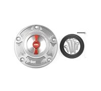 Compatible With BN302 302S 150S TN25 TNT250 BJ250 TNT150,TNT300 TNT600 502C 752S 2016-up Motorcycle CNC Fuel Tank Cap Cover(Silver Red)