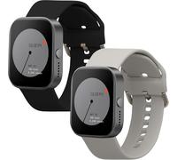 Compatible With Cmf By Nothing Watch Pro (D395) Bracelet - 2 X Replacement Silicone Bands For Fitness Tracker