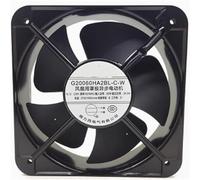 Compatible with G20060HA2BL-C-W 200×200×60mm Double Ball Bearing Cabinet Axial Fan