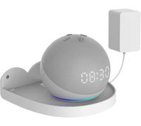 Compatible With Google Nest Wifi Router + Point2 Holder Wall Mount Stand Mount Accessories With Integrated Cable Management, No Screws Required, Speaker Accessories Rack (White) Jt01