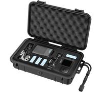 Compatible with GoPro, SmaCase GA150 Floaty Water Resistant Shock Resistant Carrying Case for GoPro Hero 9/8/7/6/5/Hero 2018 (Camera and Accessories Not Included), Black, Compact