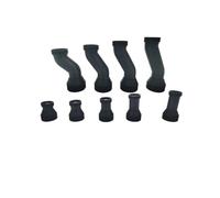 Compatible with Ho-tas Warthog F/A-18C Cougar Barre D'extension De Rotation À 360 Degrés Joystick Droit Incurvé Changement De Pièces De Jeu De Bricolage(Bent 120mm)