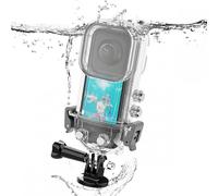Compatible with Insta 360 X3 waterproof case, action camera accessories, diving case, panoramic camera 50 meters for
