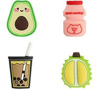 Compatible With Iphone Cable Protector,Cable Protector Charger Cord Protector 2019 New Cute Fruit Drink Cable For Cables Iphone Accessory Cable-4 Pack