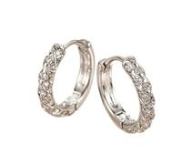 compatible with Machine Découvertes Pincettes Colle Outils Bijoux des femmes, d'oreilles design pour dormir, sans retrait, d'oreilles pour femmes Outil Fil Perceuse Kits (Silver, One Size)