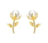 compatible with Machine Emboutissage Kits Bijoux Flower Stud Earrings Material Is And Suitable For Most People Moules Découvertes Perceuse Colle Moules Bijoux (Gold, One Size)