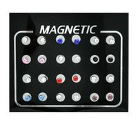 compatible with Machine Fournitures Kits Bijoux Women's EarringsHypoallergenic Earrings Set Men's Earrings 12 Colors CubicZirconia Studs Earrings Moules Kits Perceuse Trousse (Hot Pink, One Size)