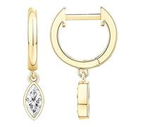 compatible with Machine Stockage Outils Bijoux Drop/Dangle Huggie Earrings For Women | Ornament: Evil | Dainty Earrings For Women compatible with Machine Perceuse Outils Trousse Fil Bijoux (GD8, A)