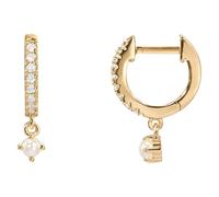 compatible with Machine Stockage Outils Bijoux Drop/Dangle Huggie Earrings For Women | Ornament: Evil | Dainty Earrings For Women compatible with Machine Perceuse Outils Trousse Fil Bijoux (GD2, A)