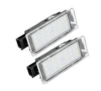 Compatible with Megane for Twingo for Laguna for Phase 2 Pcs License Plate Light Automobile Accessories Auto Number Plate Lights
