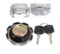 Compatible With Most Motorcycles Aluminum Alloy Motorcycle Locking Fuel Cap ATV Gas Fuel Tank Cap Cover Oil-Tank Covers Car Parts