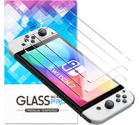 Compatible with Nintendo Switch 2 Tempered Glass,3 Pieces 9H Hardness Protection Screen,Ultra HD,Bubble-Free,Anti-scratch,Screen Protector Film for Switch 2