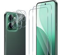 Compatible With Oppo Reno 14f Tempered Glass, 2 X Screen Protectors + 2 X Rear Camera Protectors, 9h Hardness Bubble-Free Anti-Oil/Anti-Scratch/Anti-Fingerprint Hd Screen Protector Film