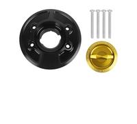 Compatible With S1000RR S1000R HP4 K1600GT K1600GTL R1200GS ADV R 1200 R CLASSIC HP2 Keyless Quick Release Tank Fuel Caps Gas Cover(Gold)