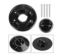 Compatible With S1000RR S1000R HP4 K1600GT K1600GTL R1200GS ADV R 1200 R CLASSIC HP2 Keyless Quick Release Tank Fuel Caps Gas Cover(Black)