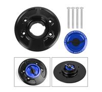 Compatible With S1000RR S1000R HP4 K1600GT K1600GTL R1200GS ADV R 1200 R CLASSIC HP2 Keyless Quick Release Tank Fuel Caps Gas Cover(Blue s1)