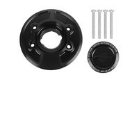 Compatible With S1000RR S1000R HP4 K1600GT K1600GTL R1200GS ADV R 1200 R CLASSIC HP2 Keyless Quick Release Tank Fuel Caps Gas Cover(Black-S)