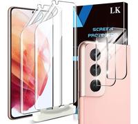 Compatible With Samsung Galaxy S21 5g, 2 Piece Tpu Screen Protector And 2 Pieces Rear Camera Protector, Dual Protection