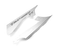 Compatible with TMAX560 Tech Max Tmax 560 2025 Tmax530 TMAX 530 SX DX 2017-2019 Motorcycle CNC Belt Guard Cover Protector Chain Guard(Silver)