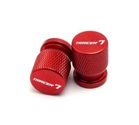 Compatible with Tracer7 Tracer9 Tracer 700GT 900GT Tracer 7 GT Tracer 9 GT 2020-2022 Motorcycle Wheel Tire Valve Stem Caps Covers(Tracer7 Red)