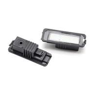 Compatible with VW for Passat B6 for CC for EOS Car License Plate Light Kit Automobile Accessories 1K8943021 7L643021 Auto Number Plate Lights
