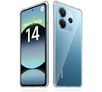 Compatible With Xiaomi Note 14 4g Case, Ultra Thin Transparent Four Corner Anti-Drop Flexible Tpu Soft Shockproof Protective Cover For Note 14 4g