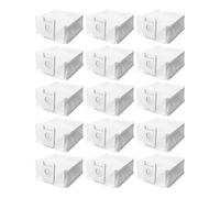 Compatible With XiaoMi ROIDMI EVE Plus Accessories Dust Bag Robot Garbage Storage Bag Replacement Vacuum Cleaner Spare Parts (Color : 15PC)