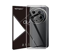 Compatible Xiaomi 14 Ultra 5G -Coque transparente Résistante + 3 Films Protection écran Verre trempé 3D incurvé colle fournie