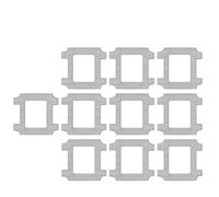 Compatibles Avec Ecovacs,Winbot W2S/W2S Omni, Tampons De Nettoyage De Vitres Lavables, Chiffons For Robot, Accessoires(10pcs)