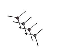 Compatibles avec l'aspirateur robot Eureka NERE10s / E10S - Brosses latérales de rechange robustes, disponibles en paquets de 4 ou 10(4 PACK)