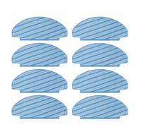 Compatibles avec les aspirateurs Ecovacs Deebot séries T8, T9 et N8, lingettes de rechange lavables en superfibre(8pc)