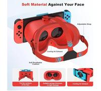 Compatibles avec les casques VR Nintendo Switch et les modèles OLED ces lunettes de réalité virtuelle VR sont dotées de Balaena BV