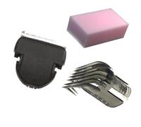 Compatibles Avec Philips,QC5125, QC5130, QC5135, QC5105, QC5105, QC5115, QC5155, QC5120,Lot De 3 Peignes For Tondeuse À Cheveux Avec Éponge