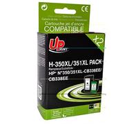 Compatibles HP 350 XL et HP 351 XL / Grande capacité / Noir et Couleur pour imprimante HP Deskjet D4260 , D4263, D4360 HP Officejet J5700, J5700 series, J5725, J5730, J5735, J5738, J5740, J5750, J5780, J5783, J5785, J5788, J5790, J6400, J6400 series, J6405, J6410, J6413, J6415, J6424, J6450, J6480, J6488 HP Photosmart C2130, C4200 Series, C4250, C4270 , C4280 , C4340 , C4380 , C4390 Wifi, C4390 , C4400, C4472 , C4480 , C4500 serie, C4580, C4485 , C4599 , C5200 serie, C5280 , C5290, D5360 HP PSC 4400, 4480, 5280 - PLEIN D'ENCRE