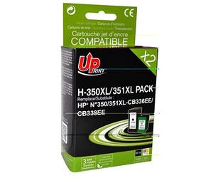 Compatibles HP 350 XL et HP 351 XL / Grande capacité / Noir et Couleur pour imprimante HP Deskjet D4260 , D4263, D4360 HP Officejet J5700, J5700 series, J5725, J5730, J5735, J5738, J5740, J5750, J5780, J5783, J5785, J5788, J5790, J6400, J6400 series, J6405, J6410, J6413, J6415, J6424, J6450, J6480, J6488 HP Photosmart C2130, C4200 Series, C4250, C4270 , C4280 , C4340 , C4380 , C4390 Wifi, C4390 , C4400, C4472 , C4480 , C4500 serie, C4580, C4485 , C4599 , C5200 serie, C5280 , C5290, D5360 HP PSC 4400, 4480, 5280 - PLEIN D'ENCRE