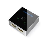 CompatíVel com um para Dois 2.0 Switch Two-In-One Out Set-Top Box 4K 60Hz Tv Computador Cabo HD, Preto