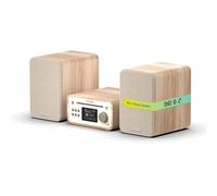 Compatto HI FI Pure 254591 CLASSIC Stereo Mini Bluetooth Cotton White