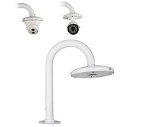compcctv Support de fixation mural universel pour caméra de vidéosurveillance/caméra IP, type U (30 cm)