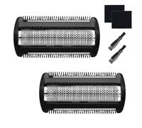 ComPDCVD Lot de 2 têtes de rechange compatibles avec rasoirs Série 7000 5000 3000 BG2000 Tête de Rechange pour Bodygroom Têtes de Remplacement Tondeuse