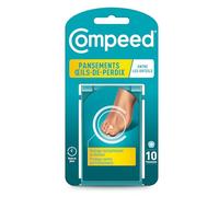 Compeed® - 10 Pansements - Œil-de-perdrix - Hydrocolloïde
